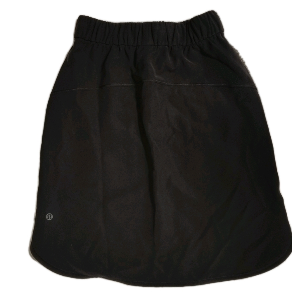 Lululemon On The Fly Skirt Black Women's 4 Athletic Wear Athleisure Fan Favorite - Picture 5 of 10